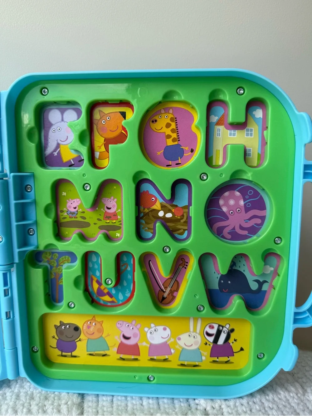 Peppa Pig Alphabet Case